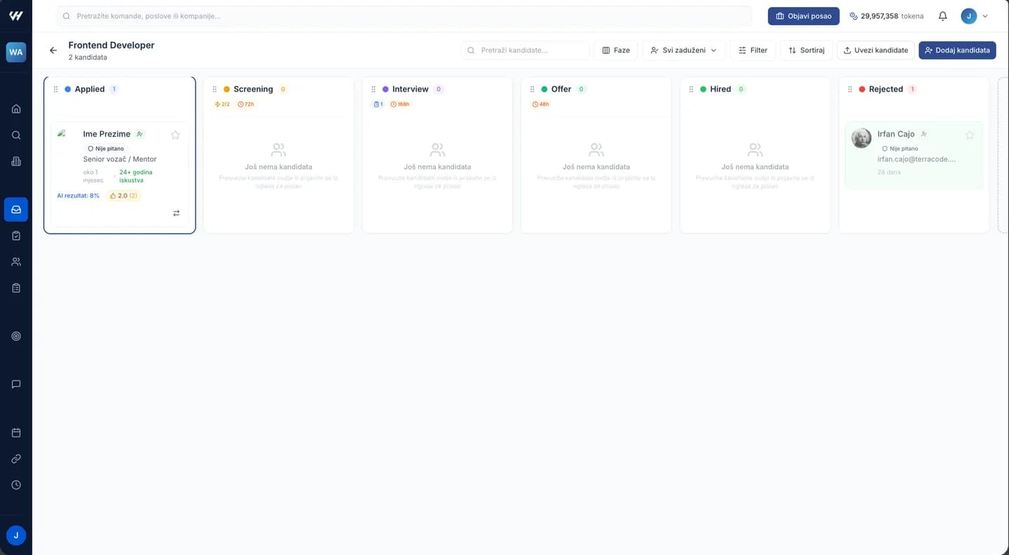 The drag-and-drop hiring pipeline board